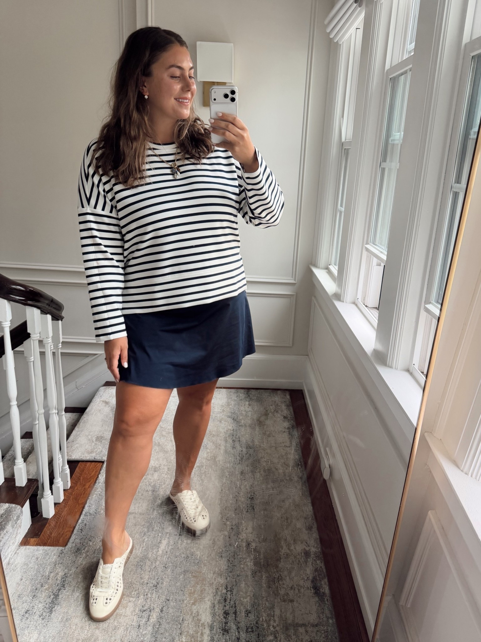 Early fall outfit! Wearing size 1X in top & skort. Use CARALYN15 on your first order at Spanx.

#LTKootd #LTKActive #LTKPlusSize