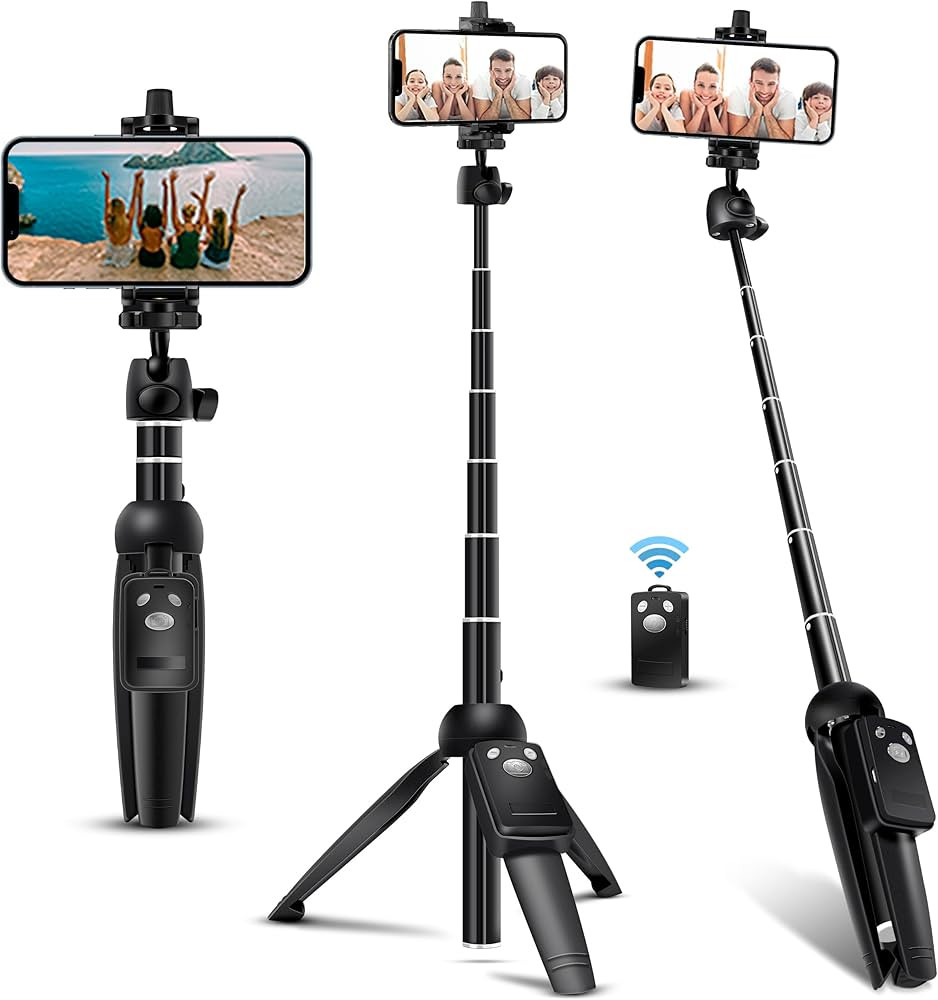 Bluehorn - Trípode portátil de aleación de aluminio de 40 pulgadas con obturador remoto inalá... | Amazon (US)