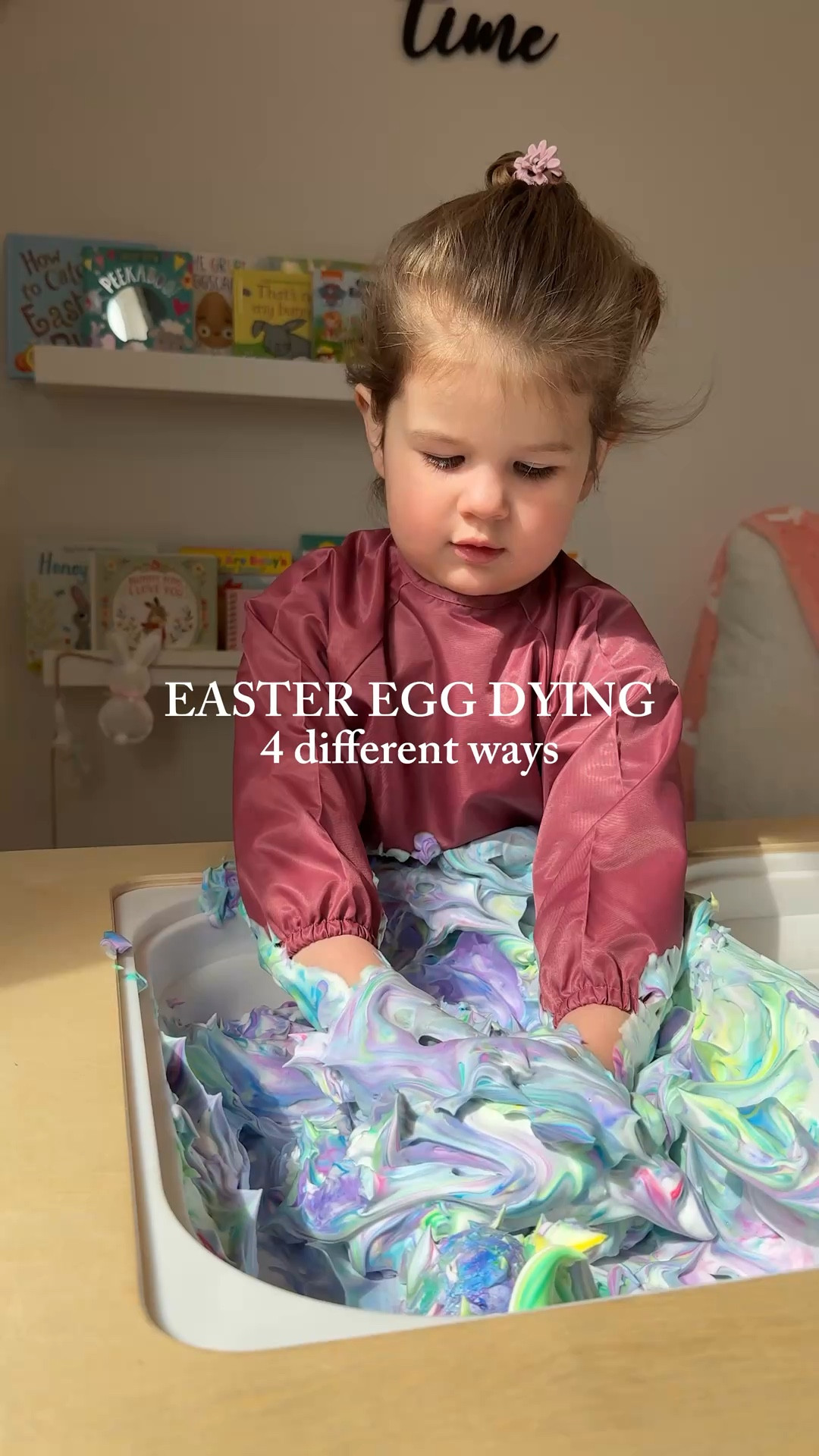 Easter egg dye ideas for toddlers 🥚✨ sharing 4 easy and fun ways to dye Easter eggs at home!

We tried shaving cream eggs, egg shaker dyeing with rice, fizzy baking soda eggs, and an easy whisk hack for dipping eggs with little hands 🤍 all of these are simple, low-prep activities that make dying Easter eggs with toddlers so much more fun (and engaging!)

Perfect if you’re looking for toddler Easter activities, sensory play ideas, and non-traditional ways to dye Easter eggs this year 🙌🏼

Pro tip: soak your hard boiled eggs in vinegar for a few minutes before dyeing to help the color stick better!

#eastereggs #toddleractivities #easteractivities #sensoryplay #momlife #easterideas #toddlerplay #easterfun #momcontent #ltkfamily 


#LTKSeasonal #LTKKids #LTKmomlife