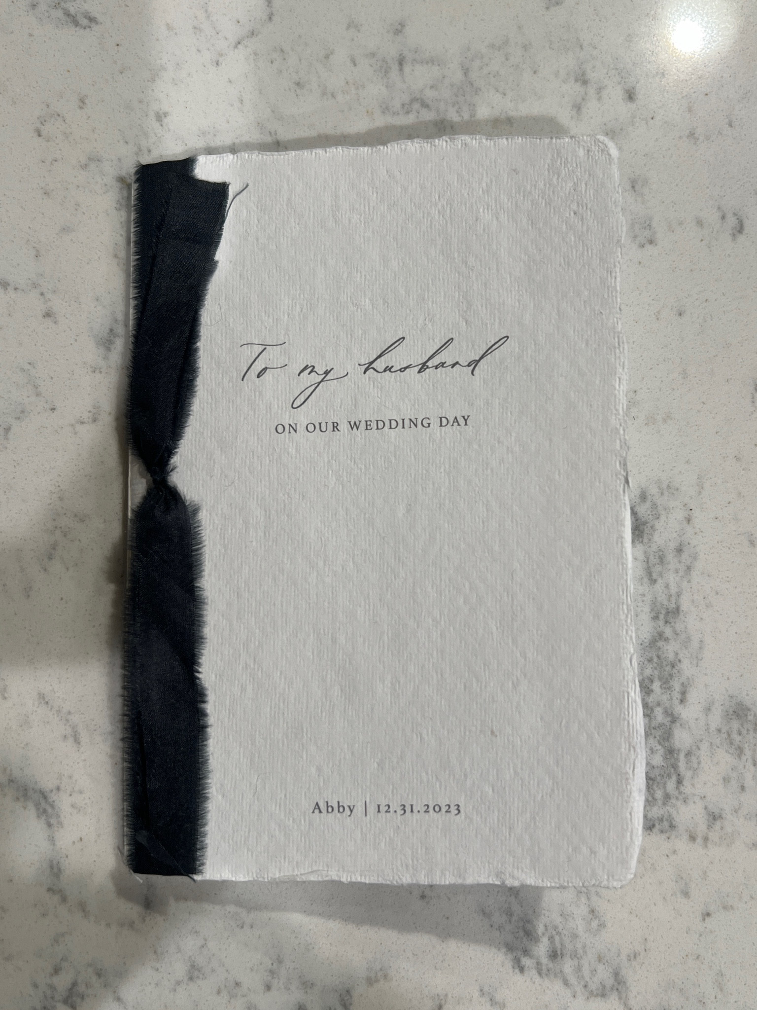 our vow books for our wedding 🖤🥹 comes in a two pack for the bride and groom to have their own and you can customize the ribbon color

#LTKfindsunder100 #LTKfindsunder50 #LTKwedding