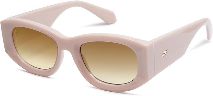 SOJOS Small Sunglasses Womens Mens Trendy 2023 Y2K Square Retro Shades | Amazon (US)