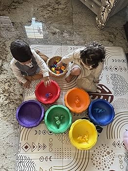 EPP Stepping Stones (Set of 7): Versatile Toys to Encourage Movement, Open-Ended Play, Cognitive ... | Amazon (US)