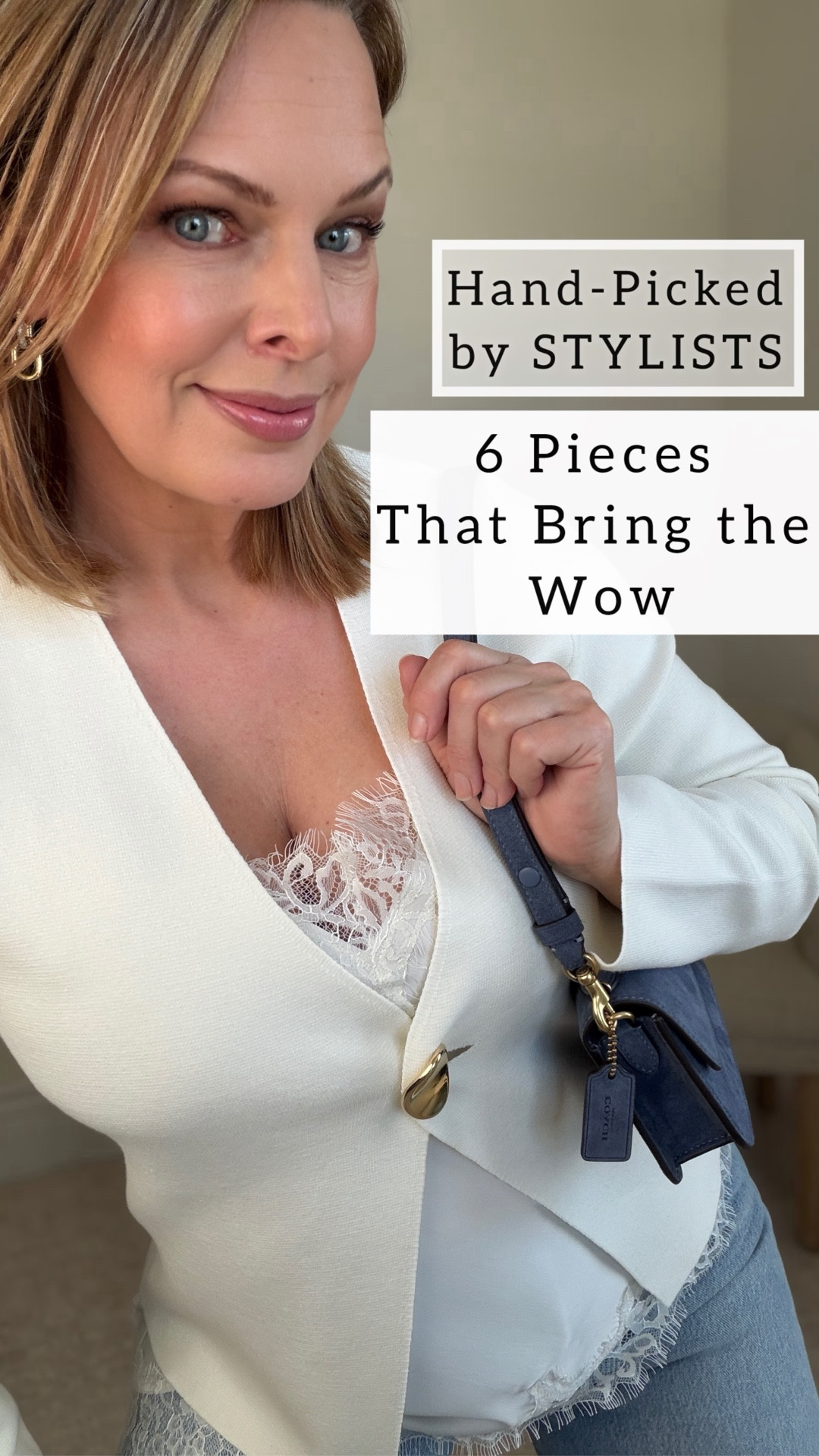 Not sure what to add to your closet next?
These 6 pieces were curated by stylists to mix, match, and elevate. This is the Nordstrom Drop! 
Timeless staples — with a little WOW! 

I’m 5’ 4”, 140lbs and wearing a small in the tops, a 28 in the jeans. The camisole, cardigan, and shoes are true to size. The jeans are rigid, no stretch so consider sizing up if between sizes. 


#LTKootd #LTKgrwm #LTKOver40