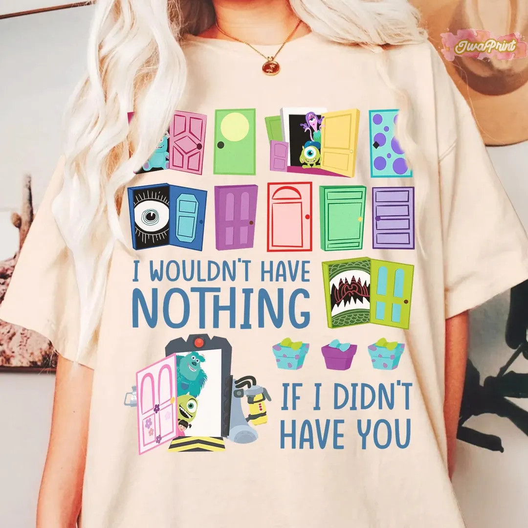 Monsters Inc I Wouldn't Have Nothing If I Didn't Have You T-shirt, Crop Top, Mike Wazowski James ... | Etsy (US)