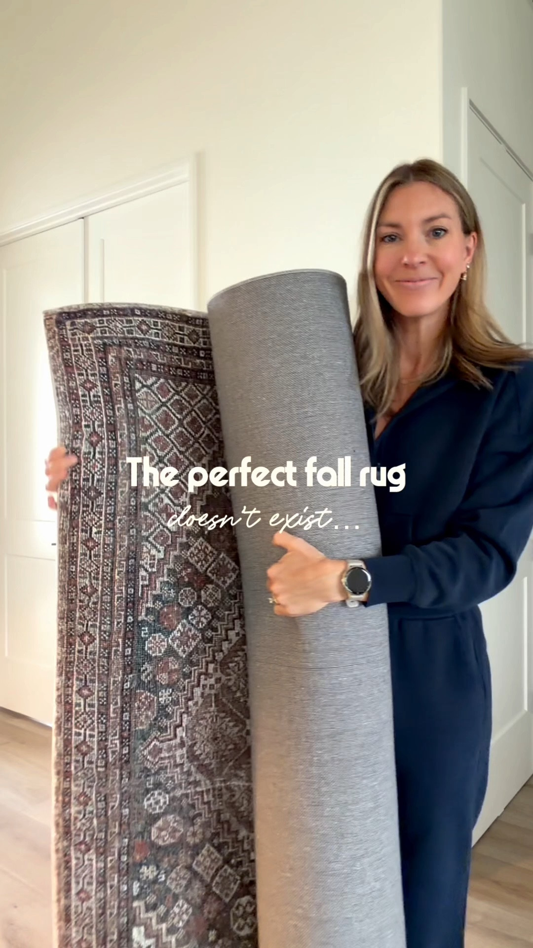 If you’re looking for a moody rug, this IS IT! The perfect fall rug with all the moody colors! I love the pattern and design and it’s SO soft! It’s hard to tell but this rug is full of rust reds, greens and creams. 

This is the Bradfield CloudPile rug in Spice/Lichen color, from the @lonefoxhome x @joonloloi collection. So many beautiful rugs!

#entrywayinspo #newrug #falldecor