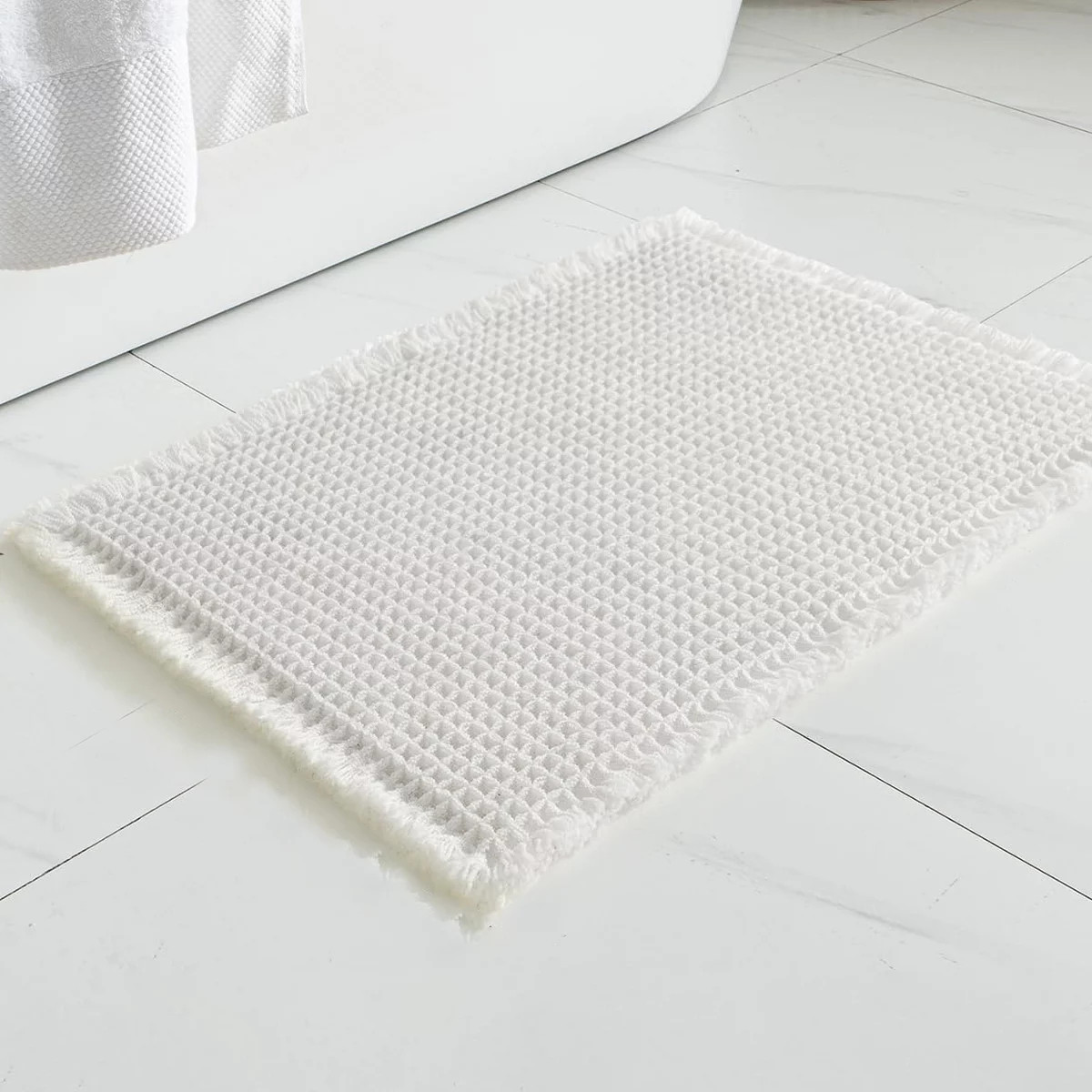 BAGOKIE Set of 2 Waffle Bathroom Rugs & Mats | Target