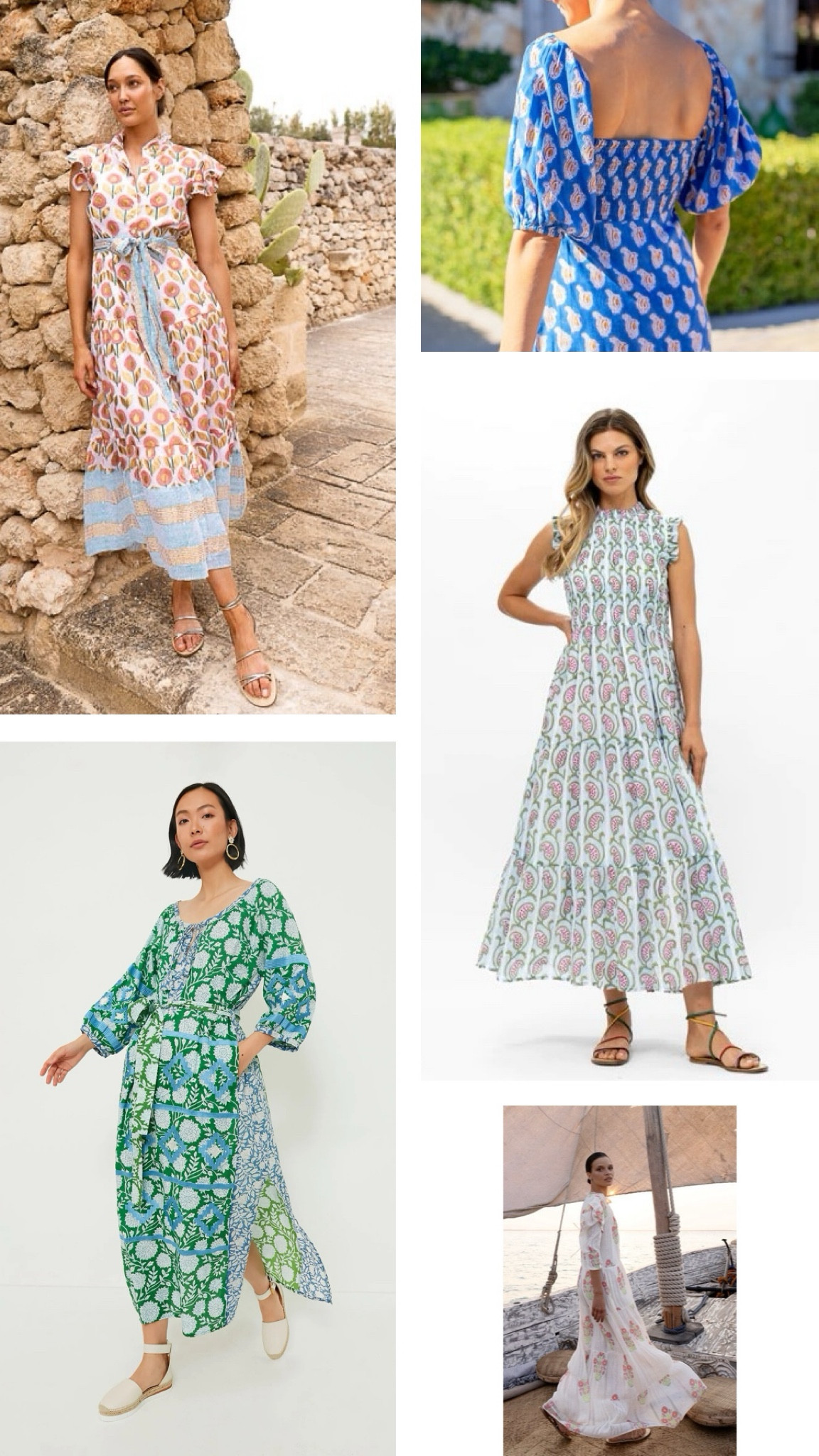 Block print dresses are a perennial favorite 

#LTKSeasonal #LTKstyletip #LTKparties