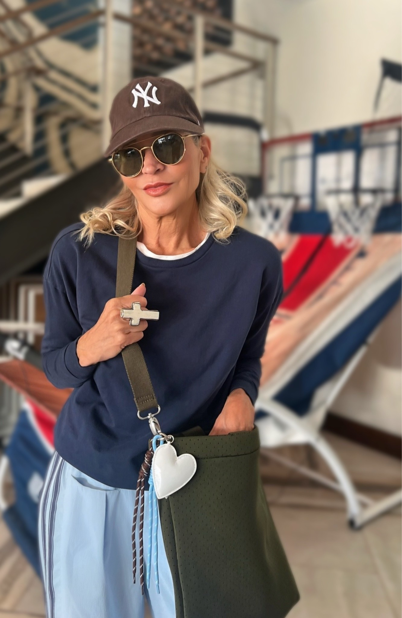 Everyone’s fave @quiltedkoala bag is baaaccckk, baby ~ and it’s better than ever. 

That’s because EVERY Neoprene crossbody from this limited collection now comes with a paracord charm! (And we ALL know that “anything” paracord is trending HARD, right?!! 😉🫶🏻)

Mine is the OLIVE Neoprene Town Bag w/heart Paracord charm and she’s about to become your new BFF. 
  
OHHHH ~ and code JAMIE20 gets you 20% off! 💁🏼‍♀️💁🏼‍♀️💁🏼‍♀️ #ad

#LTKdayinmylife #LTKActive