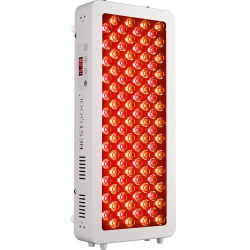 BestQool Red Light Therapy for face Body, 4 Wavelengths Infrared Red Light Therapy, 100 Elite Grade Dual Chip LEDs, High Power Red Light Panel, Infrared Light Therapy Device, Modular Design. 170W | Amazon (US)