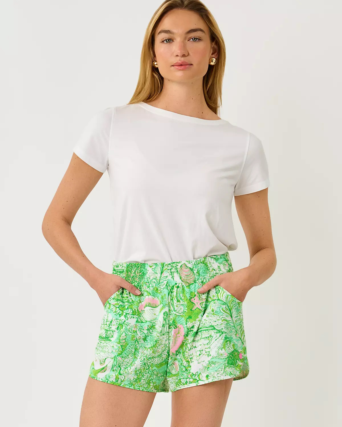 UPF 50+ Luxletic 4" Backcourt Short | Lilly Pulitzer