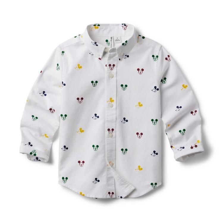 Disney Mickey Mouse Oxford Shirt | Janie and Jack