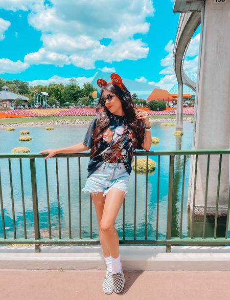 Summer is here and cut-off shorts with an oversized T-shirt is my jam for the Disney Parks! #DisneyOutfits #DisneyOutfitInspo 

#LTKSeasonal #LTKstyletip #LTKtravel