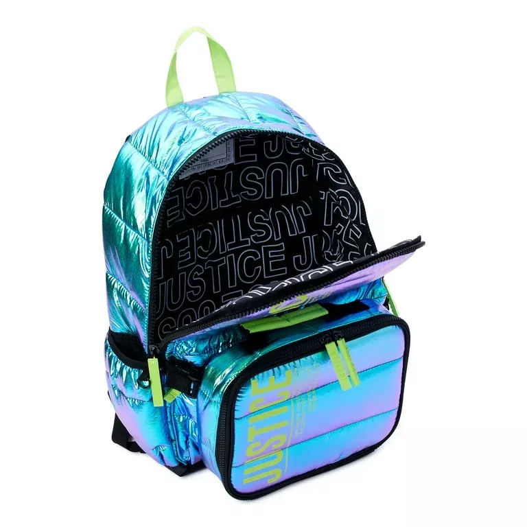 Justice bookbag cheap