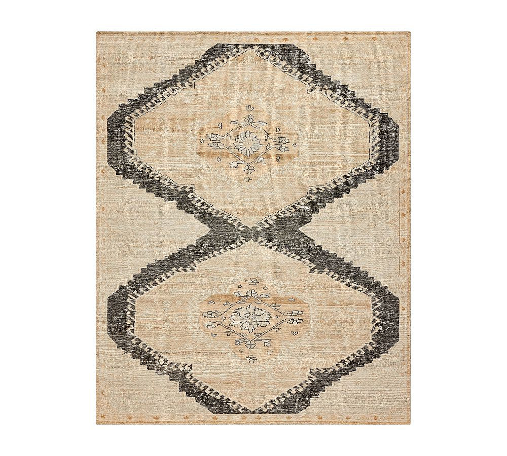 Demitria Hand-Knotted Wool Rug | Pottery Barn (US)