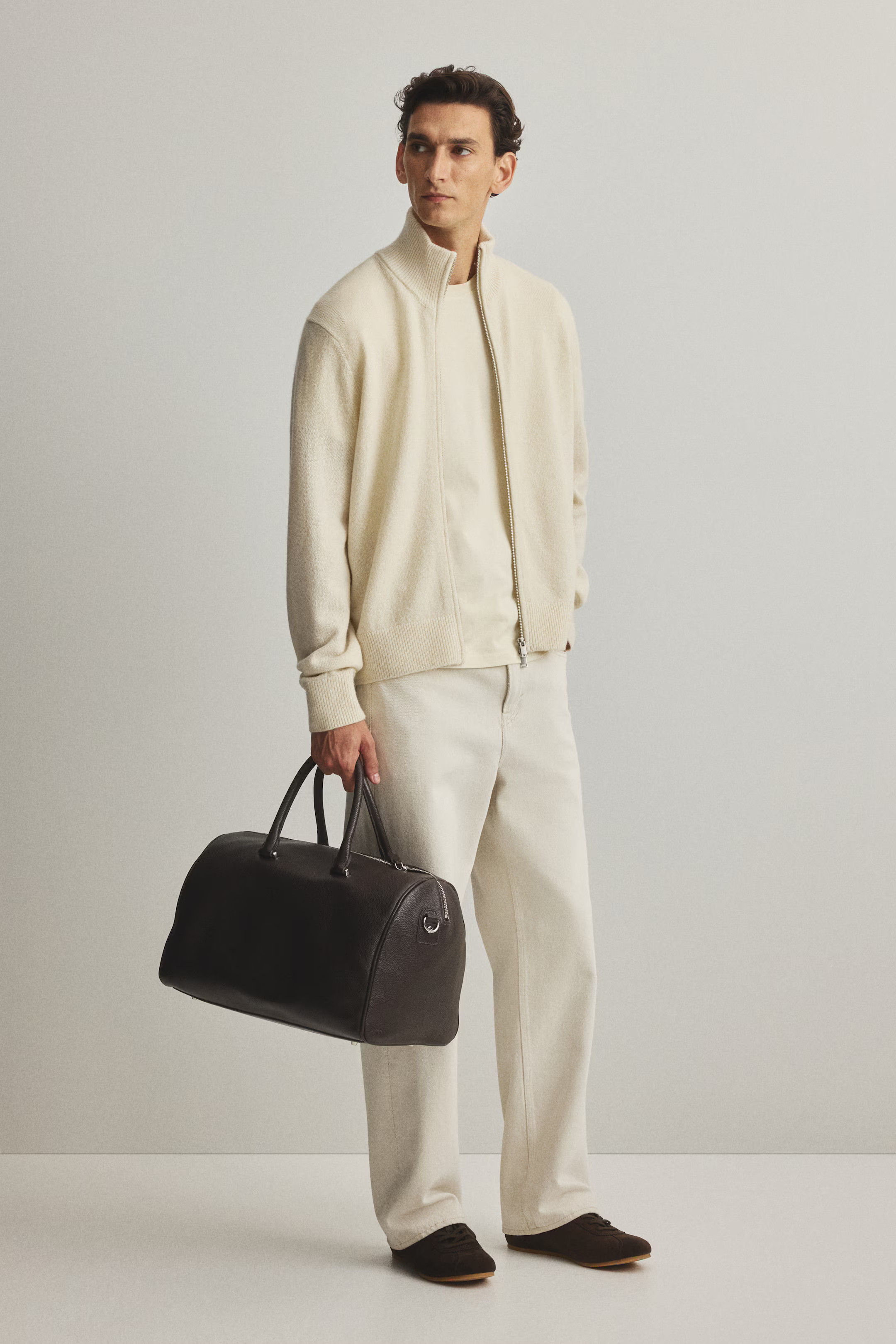 Regular Fit Wool zip-through cardigan | H&M (UK, MY, IN, SG, PH, TW, HK)