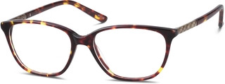 Zenni Women's Classic Cat-Eye Prescription Glasses Tortoiseshell Plastic Frame | Zenni Optical (US & CA)
