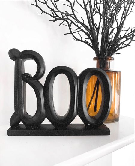 I got this sign in 2020, and it’s back! A great little piece for under $6 👏🏼

Way To Celebrate Halloween Tabletop Decoration Boo, Halloween decor, Walmart Halloween 

#LTKunder50 #LTKSeasonal #LTKhome