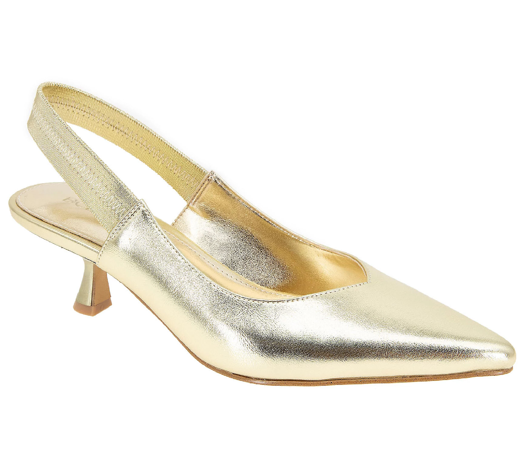 BCBGeneration Slingback Kitten Heel- Kayla | QVC