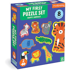 Construction Site 2 Piece My First Puzzles | Fat Brain Toys