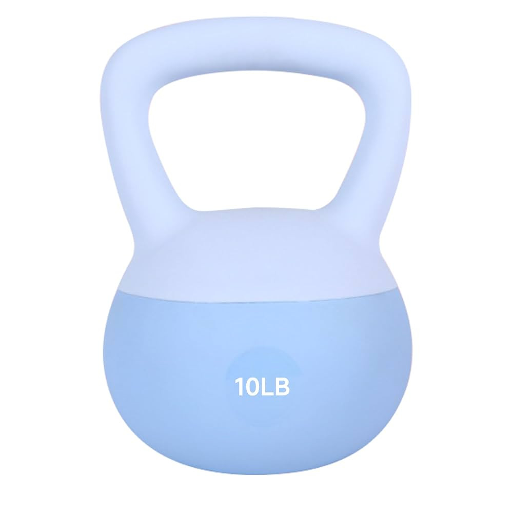 Leikefitness Soft Kettlebells,Steel Shot Filled Weights for Women and Men,Color Coded Anti Slip S... | Amazon (US)