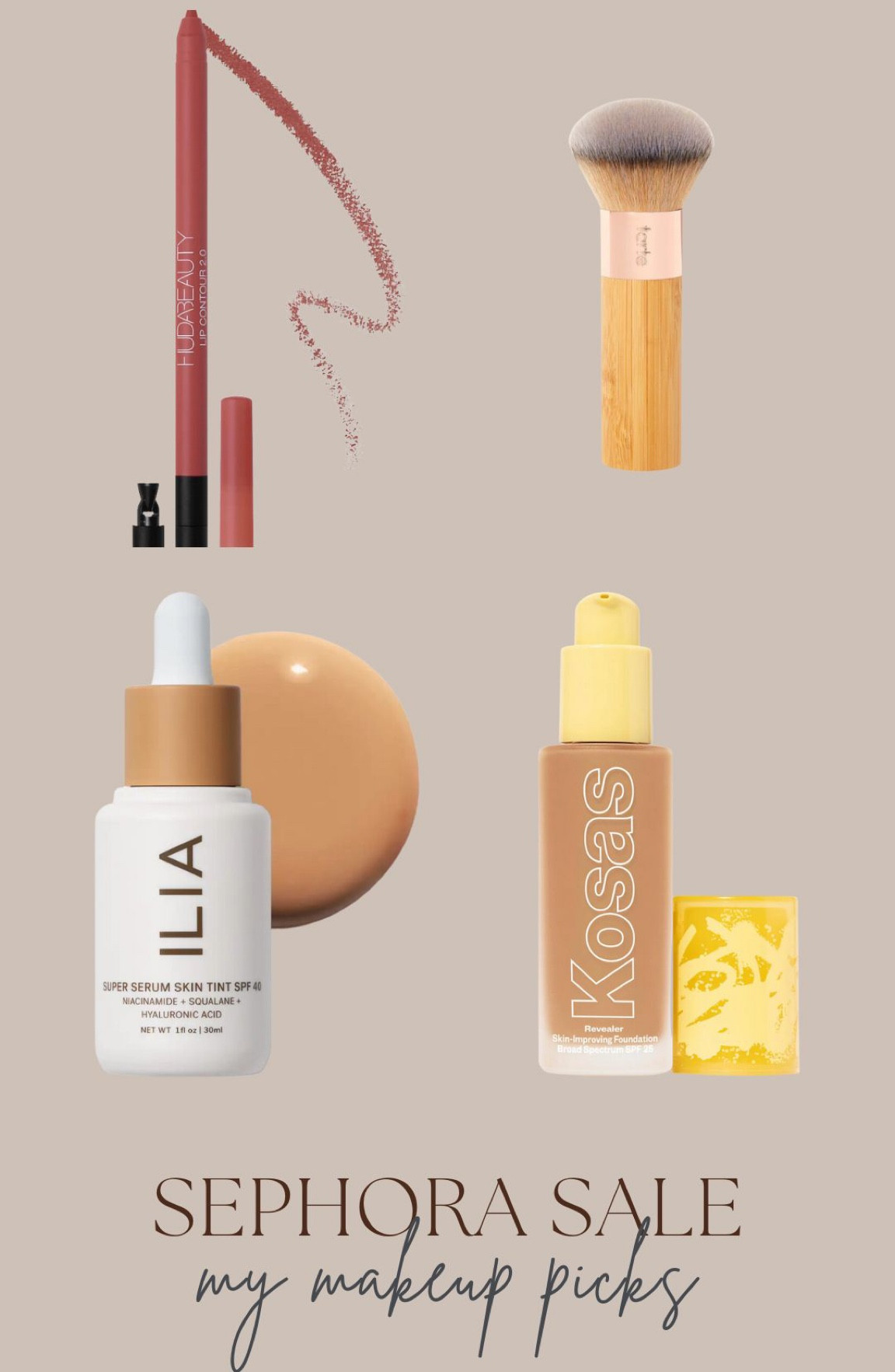 My makeup picks and must haves for the Sephora sale! #sephorasale #makeuppicks #bestfoundation #lipliner 

#LTKunder50 #LTKBeautySale #LTKbeauty