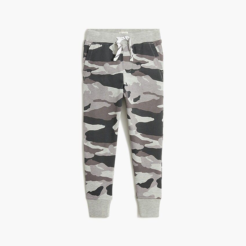 Boys' camo sweatpant | J.Crew Factory