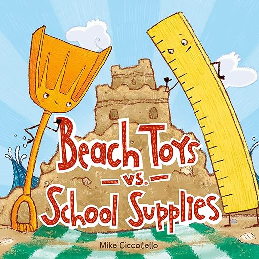 Beach Toys vs. School Supplies     Hardcover – Picture Book, June 15, 2021 | Amazon (US)