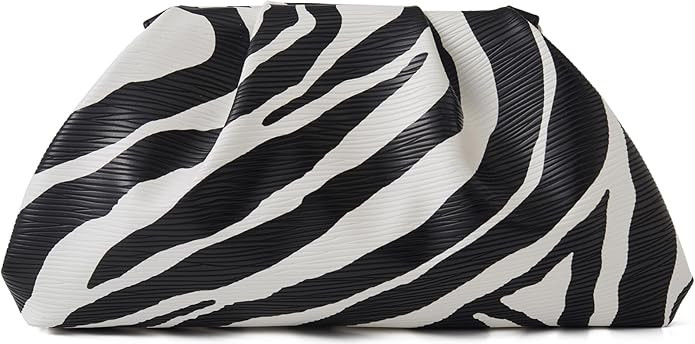 Women's Clutch Purse,Detachable Chain Shoulder Bag, Dumpling Crossbody Bag, Cloud Evening Clutch. | Amazon (US)