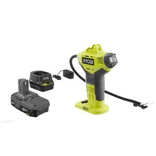 RYOBI ONE+ 18V Cordless Power Inflator Kit with 1.5 Ah Battery and 18V Charger P737DKN | The Home Depot