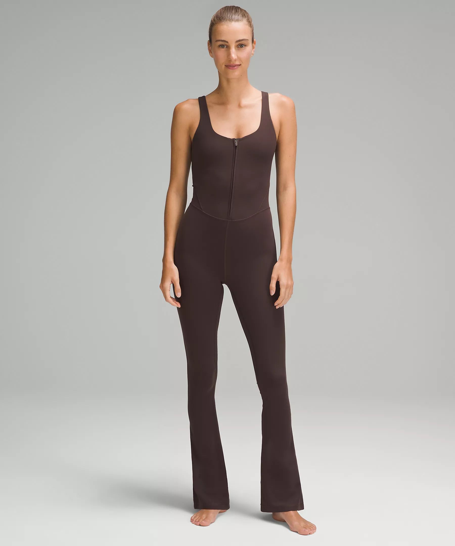lululemon Align™ Zip-Front Bodysuit 32" | Women's Dresses | lululemon | Lululemon (US)