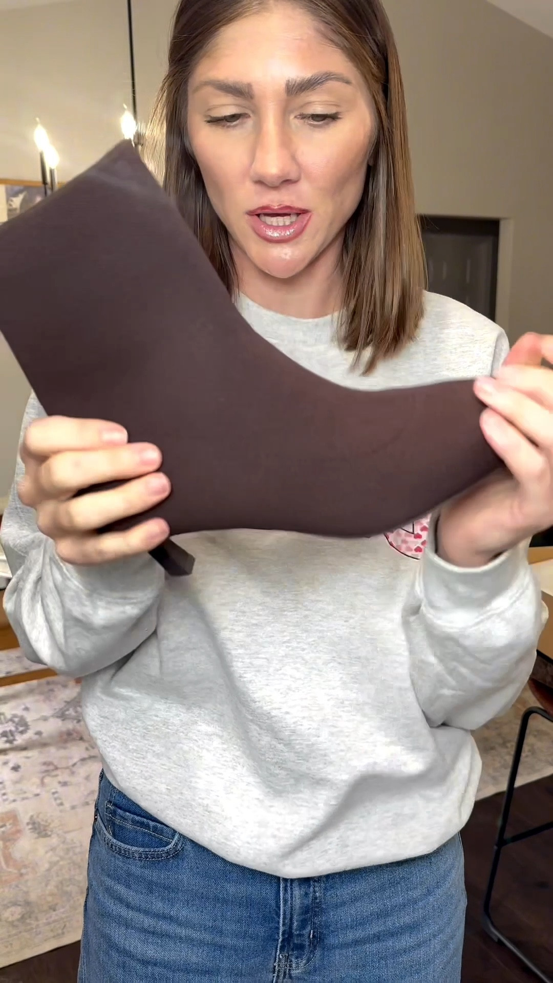 Obsessed with the chocolate brown. 🤎🧸 So comfortable and run true to size. 





Dark brown boots, vivaia, kitten heel, chocolate brown boots

#LTKootd #LTKgrwm #LTKFindsUnder100