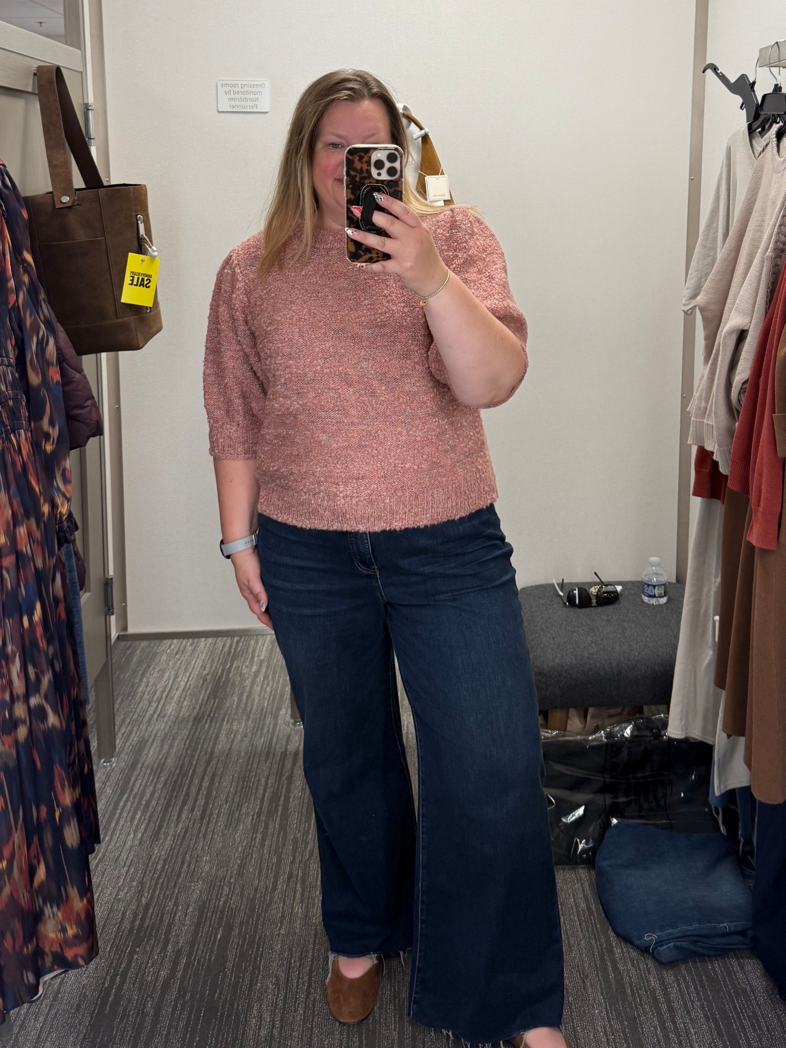 This top is super thick and soft. Not itchy. Wearing an XL. Denim and shoes are TTS  

#LTKFindsUnder100 #LTKSaleAlert #LTKOver40