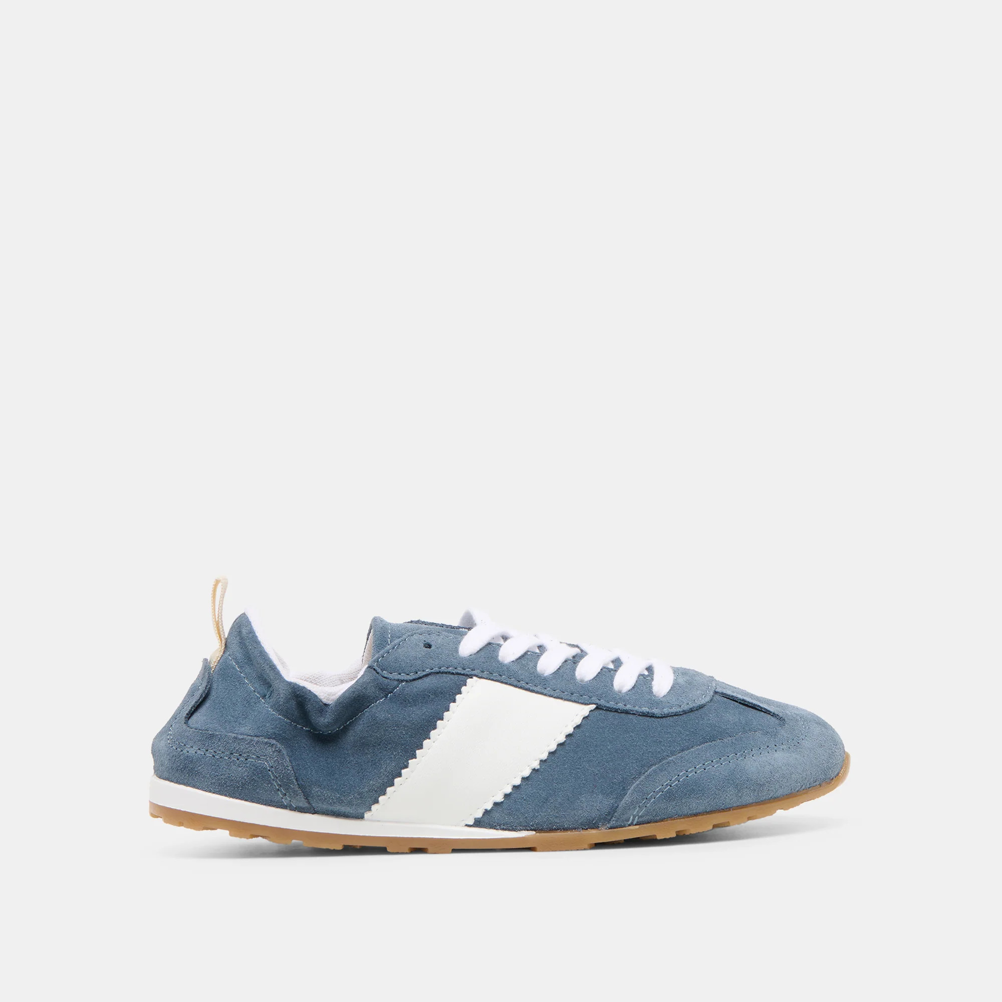 Shyla Sneakers Blue Suede | DolceVita.com