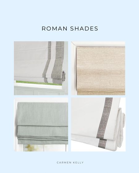 Roman Shades, replace your blinds, windows, great look 

#LTKhome #LTKstyletip #LTKFind