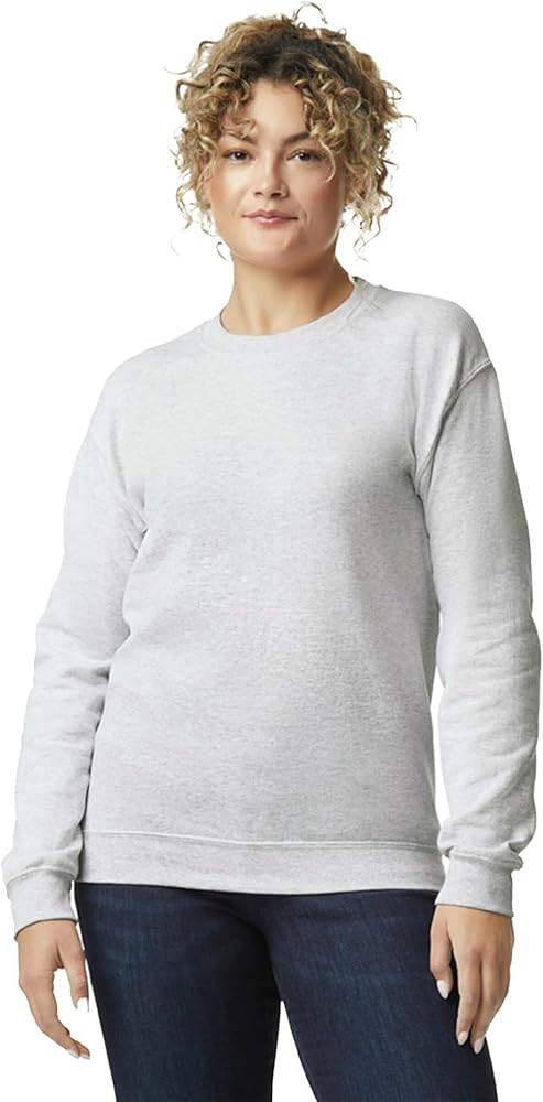 Gildan Unisex Adult Fleece Crewneck Sweatshirt, Style G18000, Multipack | Amazon (US)