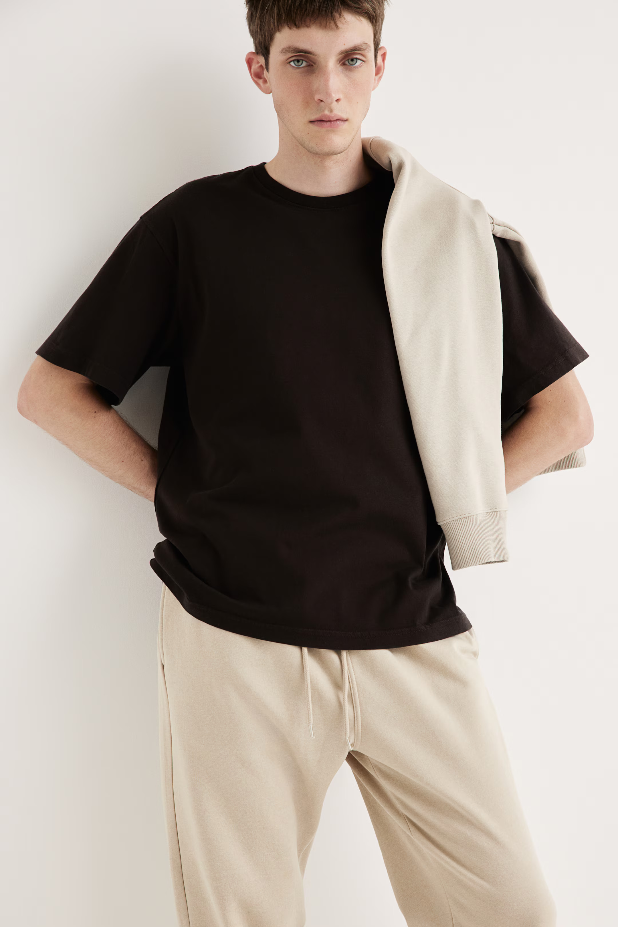 Loose Fit Washed-Look T-Shirt - Brown - Men | H&M US | H&M (US + CA)