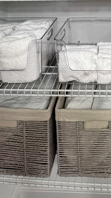 This linen closet went from overwhelming to one of my favorite resets. Simple zones, lined baskets, and a cleaner setup that makes everything easier to find.

I linked the exact Target bins and baskets I used to get this look, along with a few different options and similar towel options to get the same look. 🤍

#LTKHome #LTKOver40 #LTKmomlife