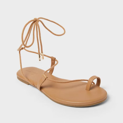 Women's Ivana Footbed Toe Ring Sandals - Universal Thread™ | Target