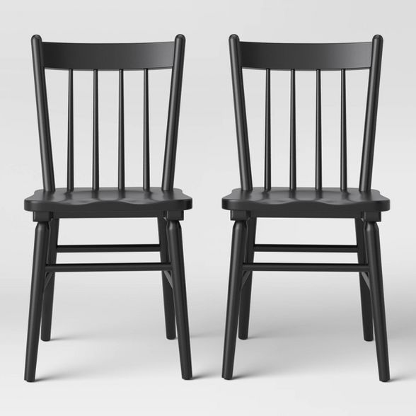 Set of 2 Hassell Wood Dining Chair - Threshold™ | Target