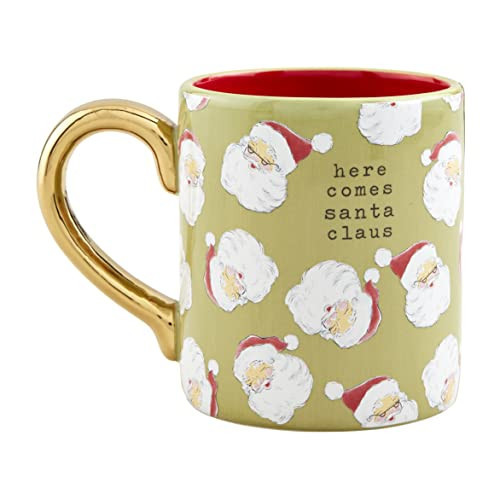 Mud Pie Christmas Coffee Mug, Santa Claus,15 oz | Amazon (US)