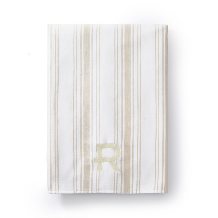 French Stripe Cotton Bath Towel | Mark and Graham