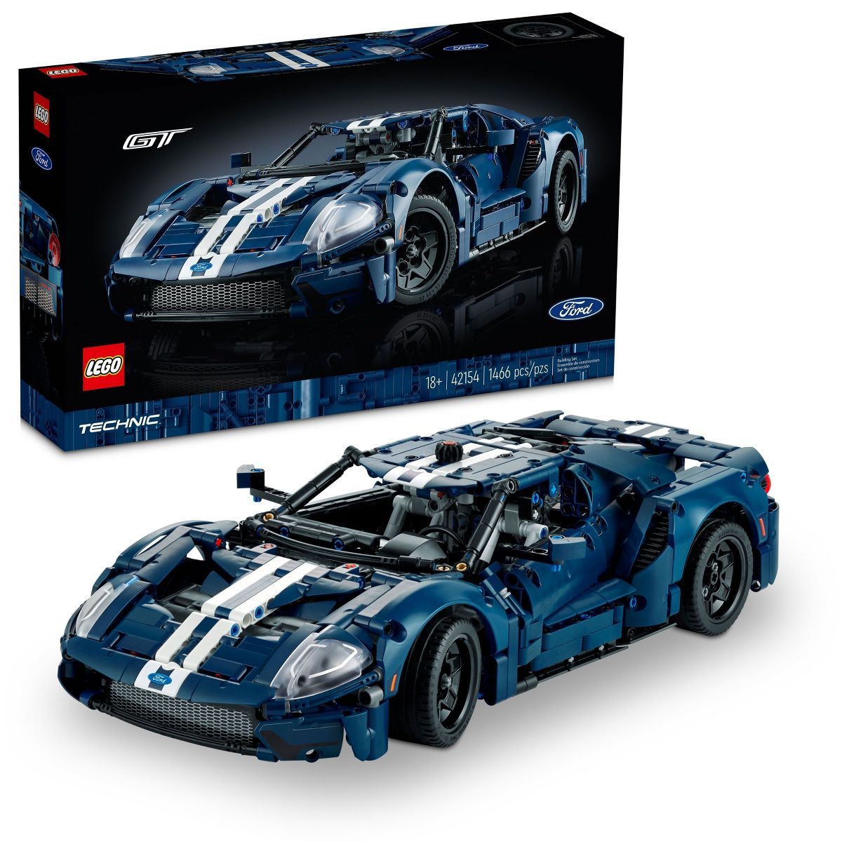 LEGO Technic 2022 Ford GT Car Model Set 42154 | Target