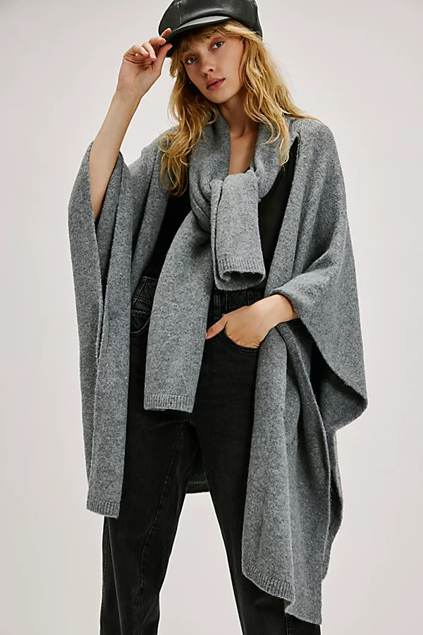 Ellie Scarf Wrap Kimono | Free People (Global - UK&FR Excluded)