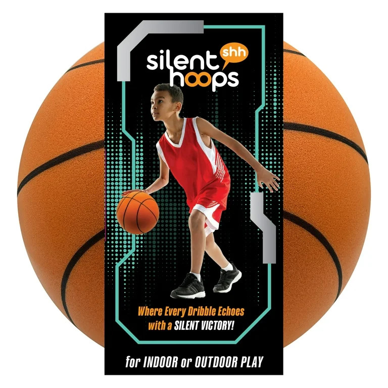 Supreme Silent Hoops Basketball, Premium Foam, Standard Size, Ages 3+ | Walmart (US)
