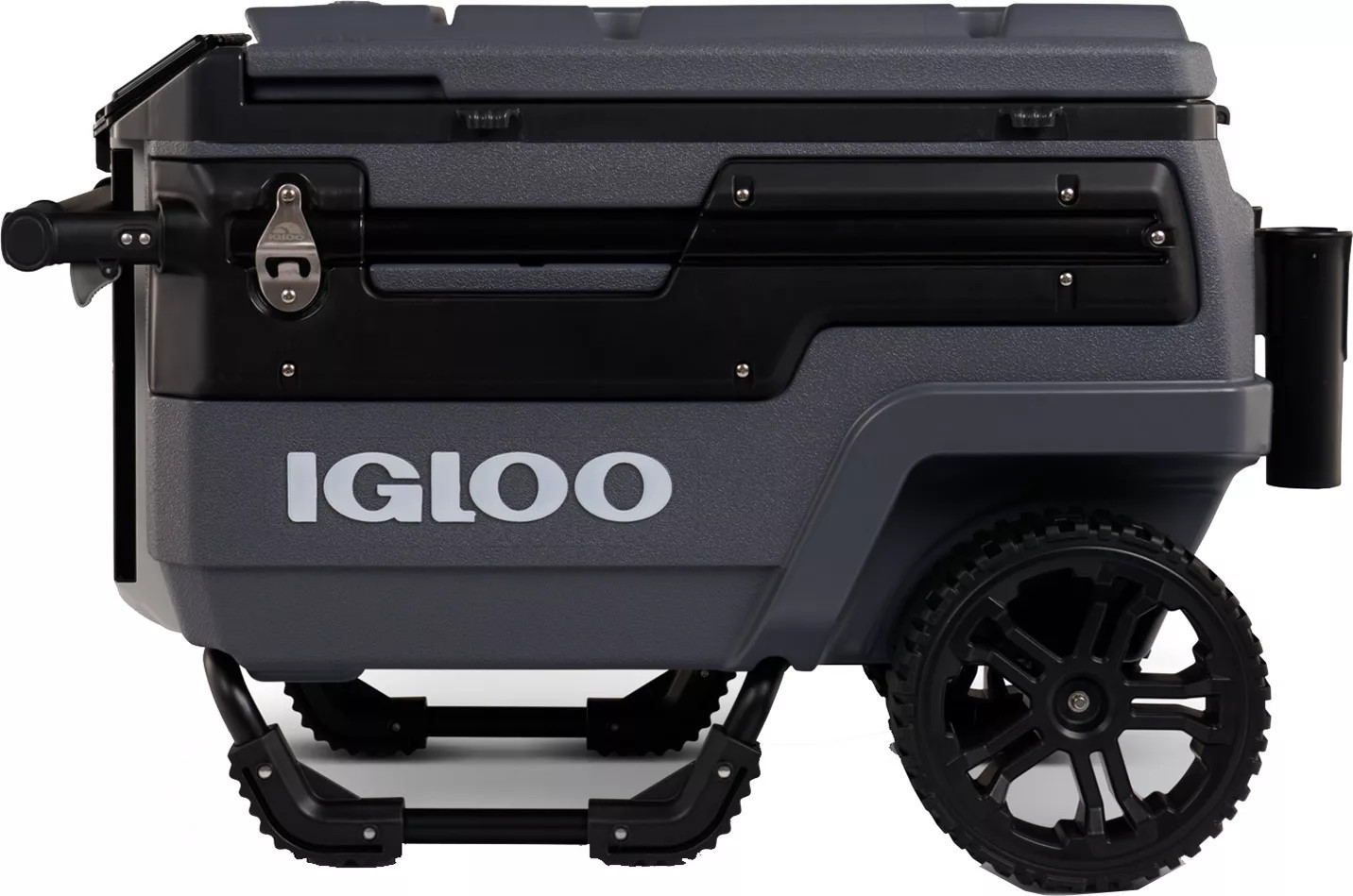 Igloo 70 Qt. Trailmate Roller Cooler, Carbonite/Black 2 | DICK'S Sporting Goods