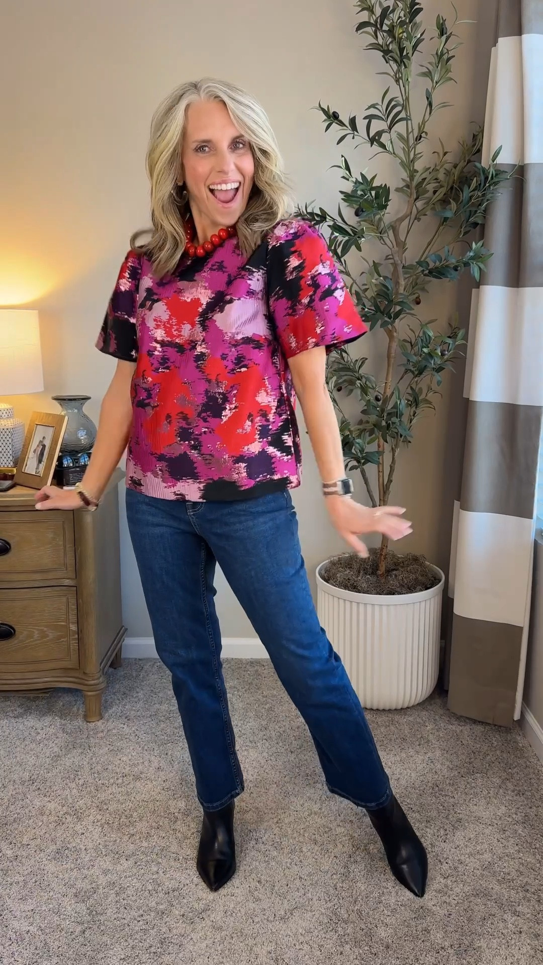 4 ways to style this blouse from dressy to casual 

#LTKSeasonal #LTKOver40
