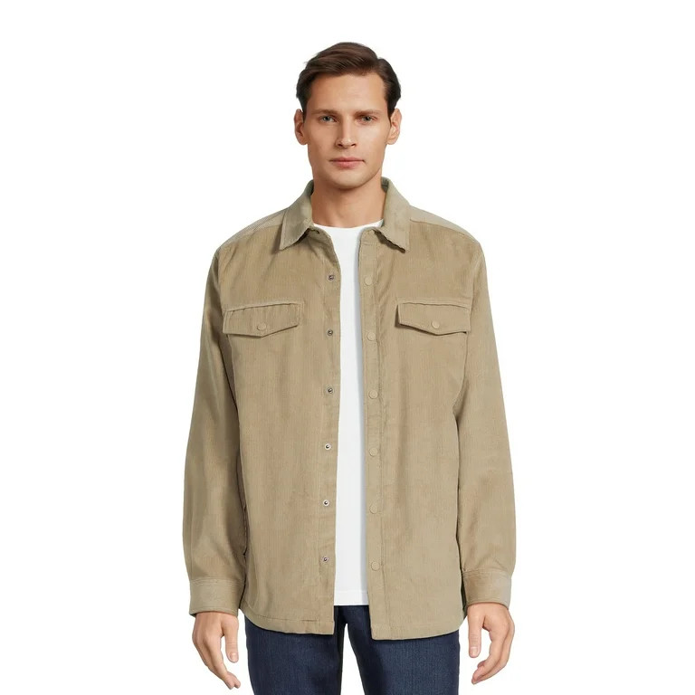 George Men's Corduroy Shacket | Walmart (US)