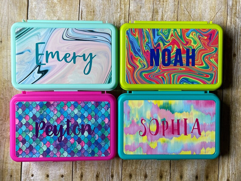 Personalized Crayon Box Back to School Pencil Case Custom - Etsy | Etsy (US)