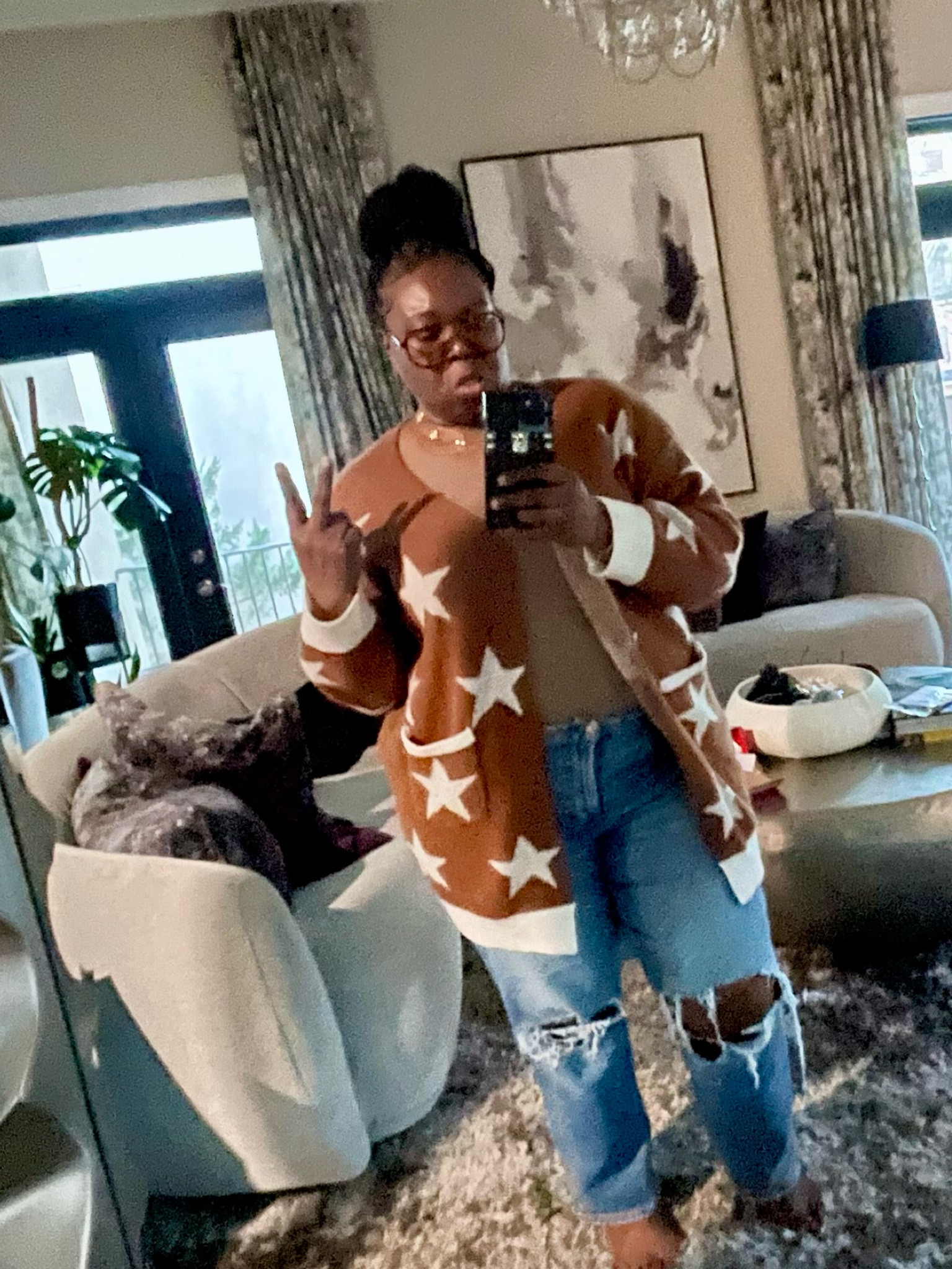 Bodysuit and boyfriend jeans are my go-to for that ‘I tried, but not too hard’ look. Paired with  color coordinating cardigan and I’m all set for my Saturday shopping spree, What’s your favorite trick for making casual outfits look polished? #straightfromthea #atlienlive 

#LTKStyleTip #LTKMostLoved #LTKPlusSize