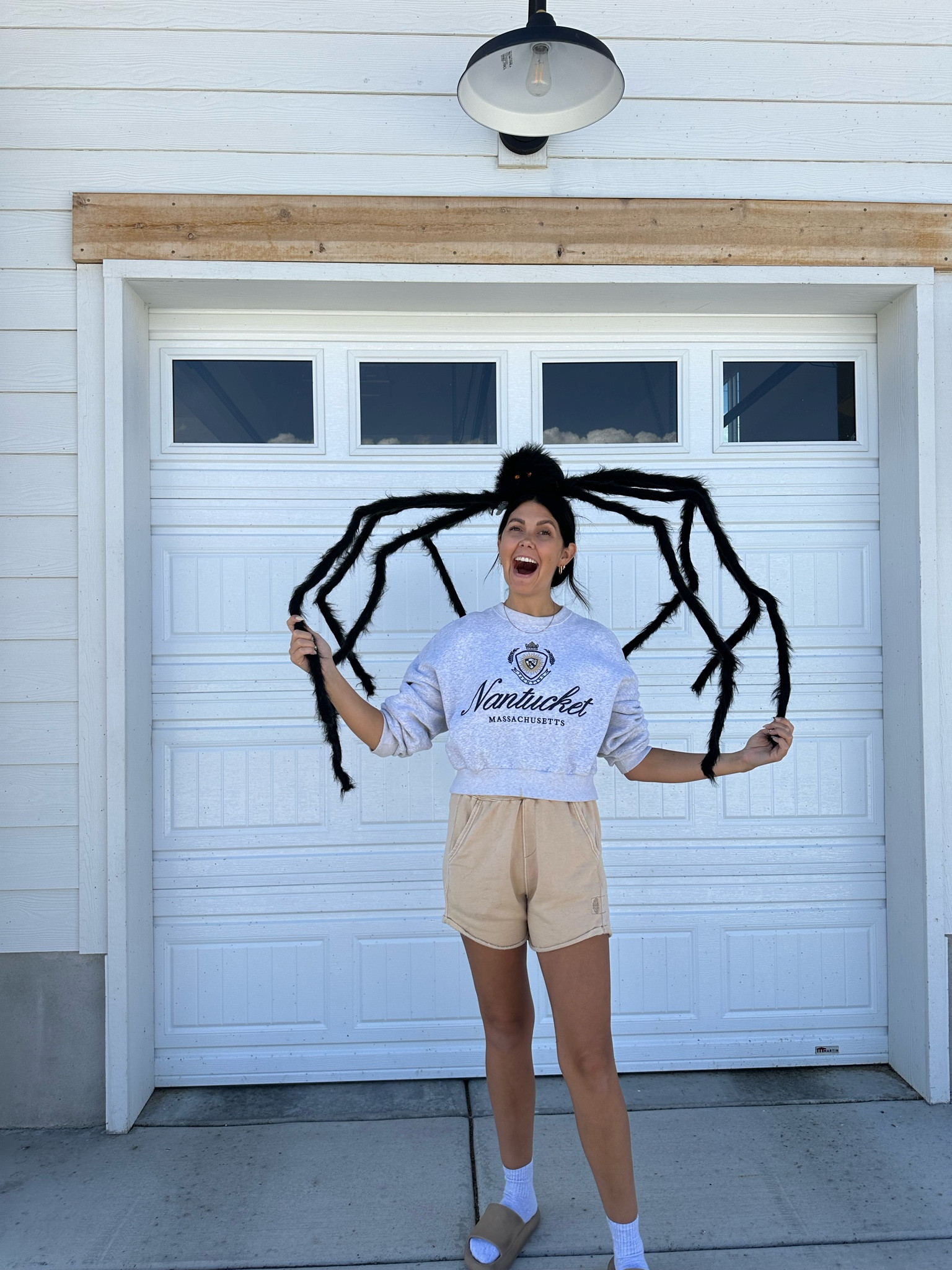 I ordered these shorts at the end of summer, and I wish I had them all summer because I would live in them! I am 5’9” and got a size s in the shorts (I always size down)  and a size medium in the sweater from the same brand linked in similar options! 

#LTKSeasonal #LTKfindsunder100 #LTKstyletip